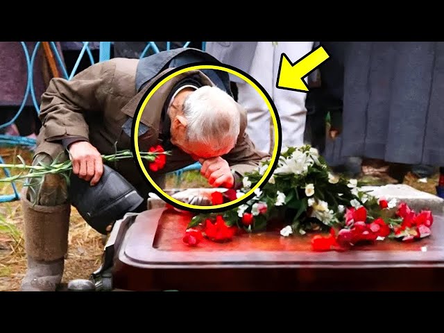 During The Funeral, The Old Man Opened The Coffin. What He Saw Left Him Speechless!